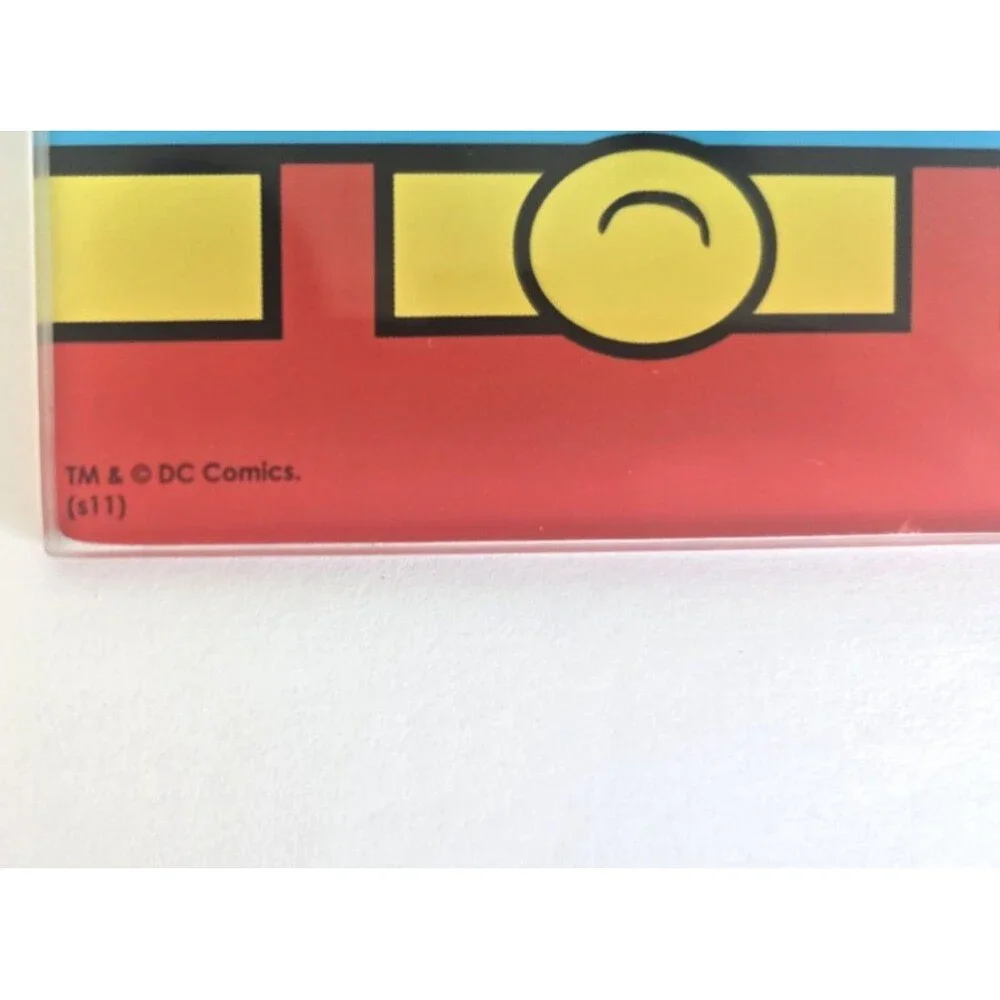 Retro DC Comics Glass Coaster Set of 3 Batman, Superman, & Wonder Woman